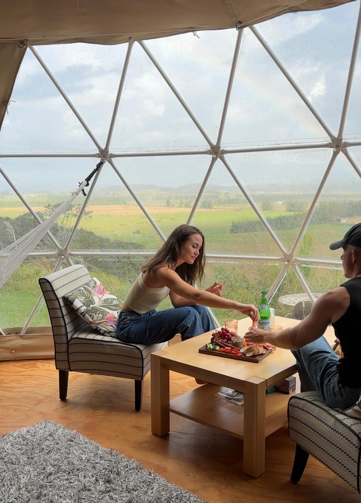 1 Waipu Off-Grid Eco Seaview Geodesic Glamping Dome Hotel Exterior photo