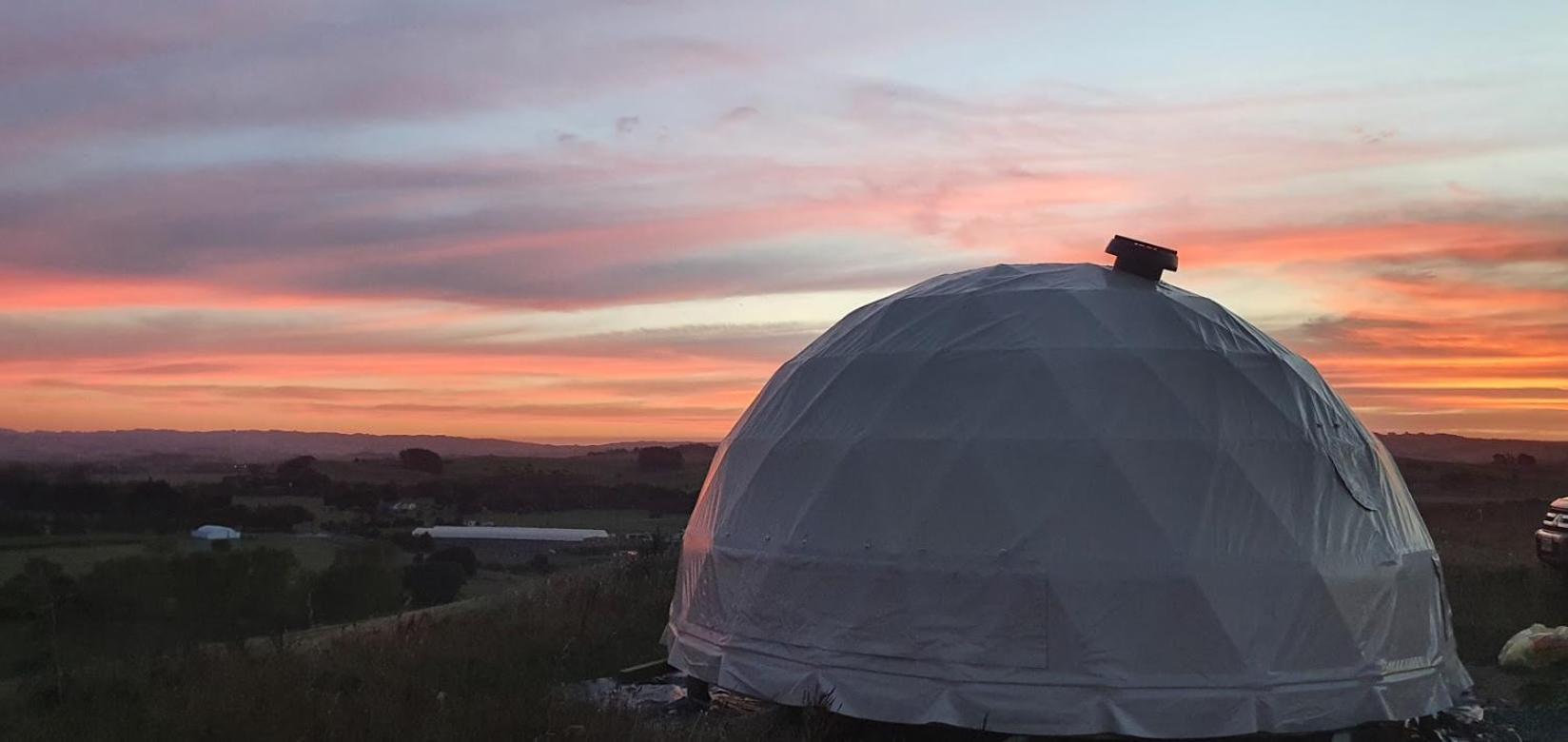 1 Waipu Off-Grid Eco Seaview Geodesic Glamping Dome Hotel Exterior photo