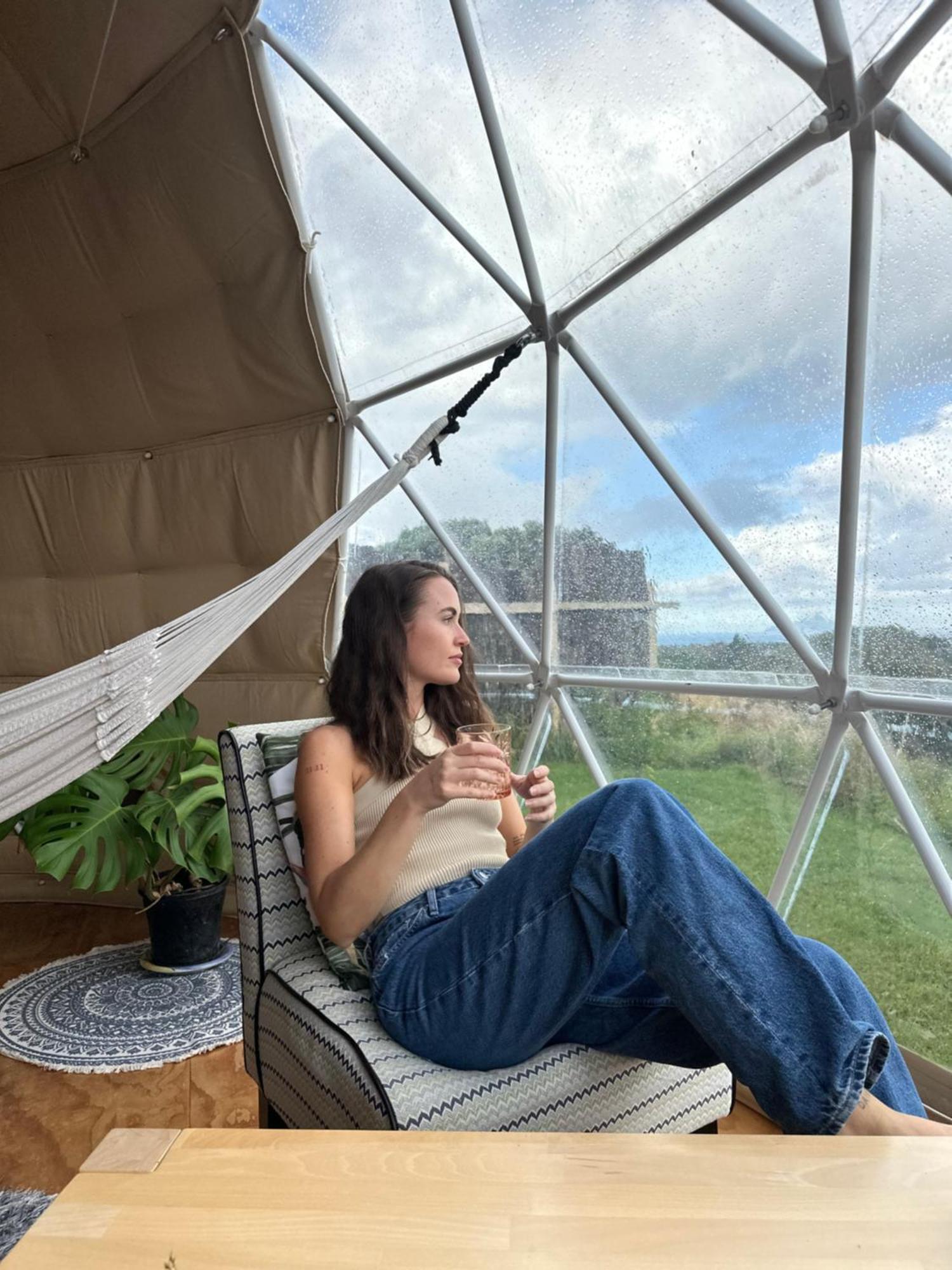1 Waipu Off-Grid Eco Seaview Geodesic Glamping Dome Hotel Exterior photo